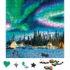 Northern Lights Wooden Jigsaw Puzzle Party Toys For Adults Kids Wood Puzzles Home Decoration Board Game Wood Scenery Puzzle Toy 1