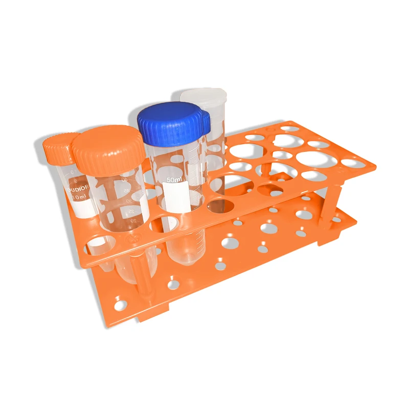 28 Holes Test Tube Holder School Lab Equipment Detachable Plastic Centrifugal Test Tube Holder Tubing