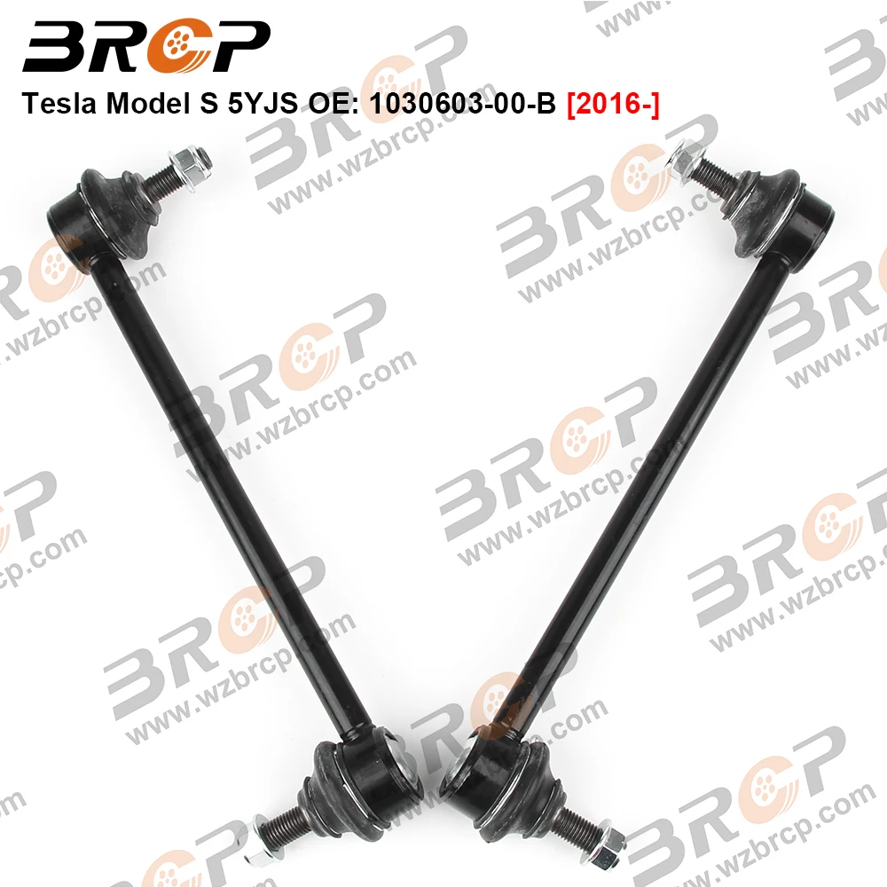 BRCP Pair Front Axle Sway Bar End Stabilizer Link Ball Joint For Tesla