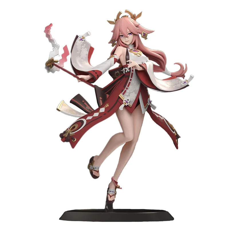 

Game Genshin Impact Figures Yae Miko Model Dolls Figurines Anime Sexy Beautiful Girl Action Figure Collection Decorate Toys Gift