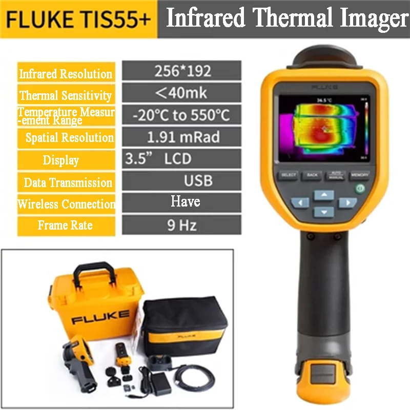 Fluke TiS Thermal Imager Infrared Heat Scanner Camera Temperature Gun