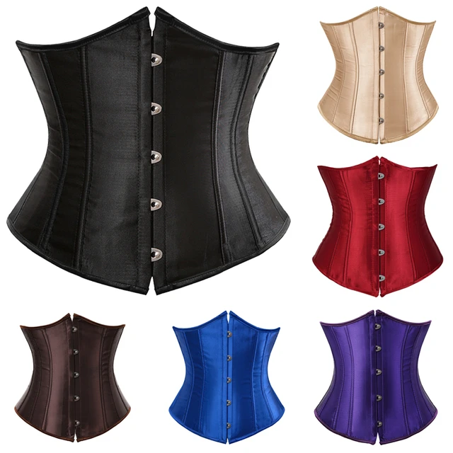 Super Short Torso Corset Underbust Corselet Sexy Gothic Corset