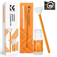 K&F CONCEPT 24mm Full Frame/16mm APS-C Sensor Cleaning Swab *6 &20ml Liquid Sensor Cleaner Sets For Sony DSLR SLR Digital Camera