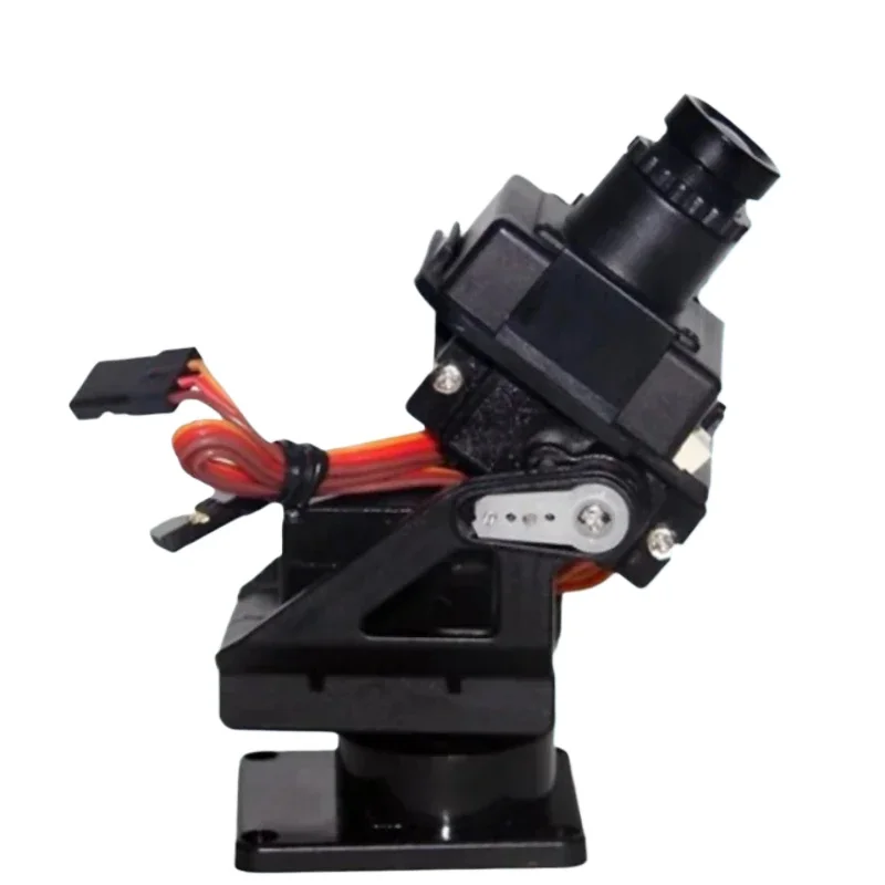 FPV 나일론 이중 축 서보 PTZ 짐벌 팬/틸트, RC 비행기 FPV 드론 카메라용 2PCS SG90 9g MG90S 마이크로 서보 포함