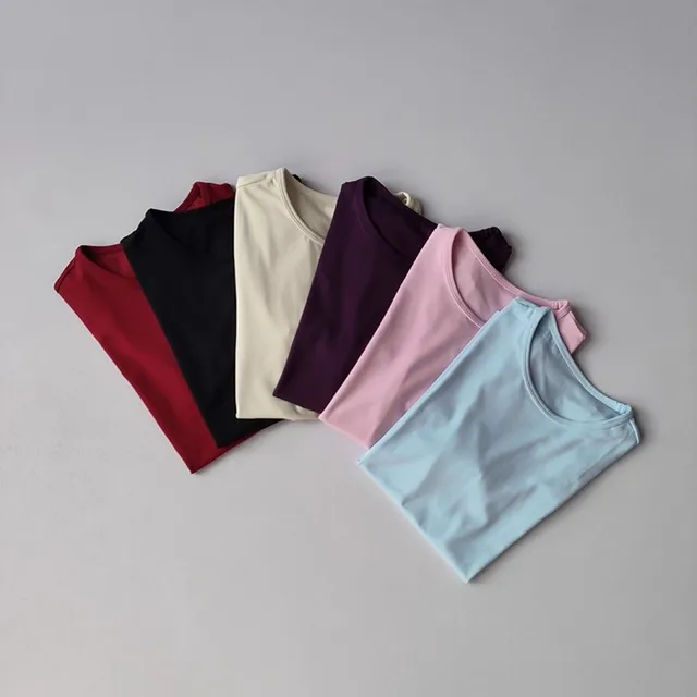 Women's Outdoor Sports Shirt Yoga Wear Fitness T-Shirt Quick Dry Running T-Shirt Workout Top Female Sportswear Exercise Clothing 3
