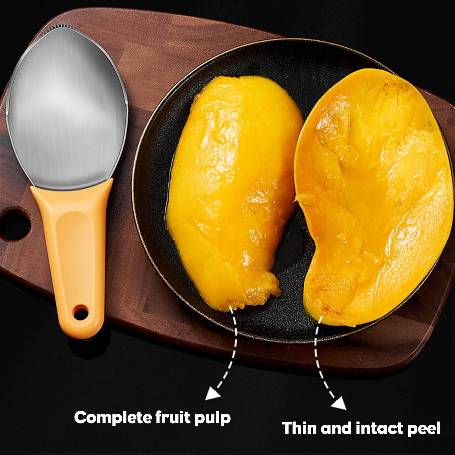 1PCS Multifunctional Fruits Peeling Spoon Mango Meat Separator Cutter Kitchen Gadgets Fruits Watermelon Cutting Digging Gadgets