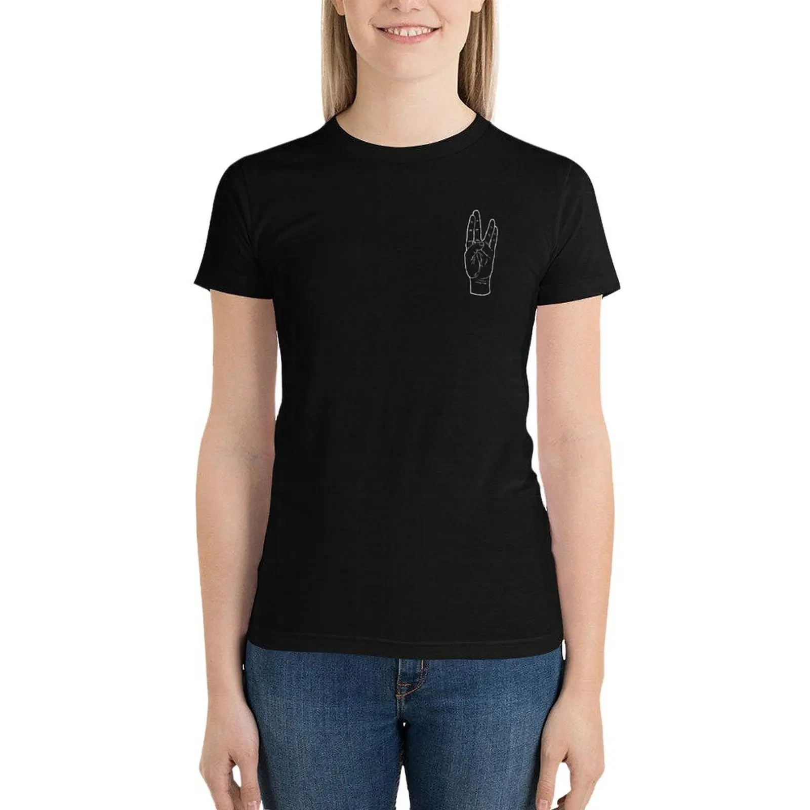 The Vie Hand T-Shirt tees cute clothes Womens graphic t shirts