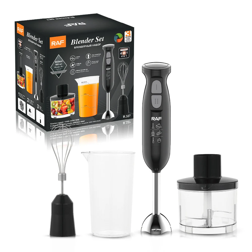 

4-in-1 Multi-Purpose Juicing Blender for Beating Eggs Chopping Food Handheld Kitchen Cooking Stick R.327