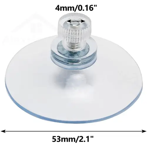 5/10Pcs Suction Cups with Screw 25/32/41/53mm Plastic Sucker Pad Holder PVC Sucker with Screw Nut for Bathroom Window Car Shade - Image 8