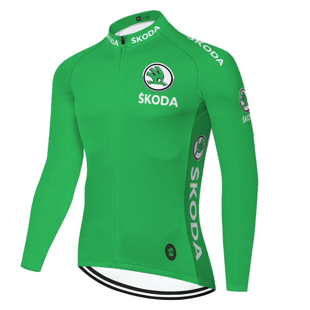Summer New tour new de france cycling jersey Long Sleeve men maillot largo ciclismo MTB Bike jersey maillot bike shirt