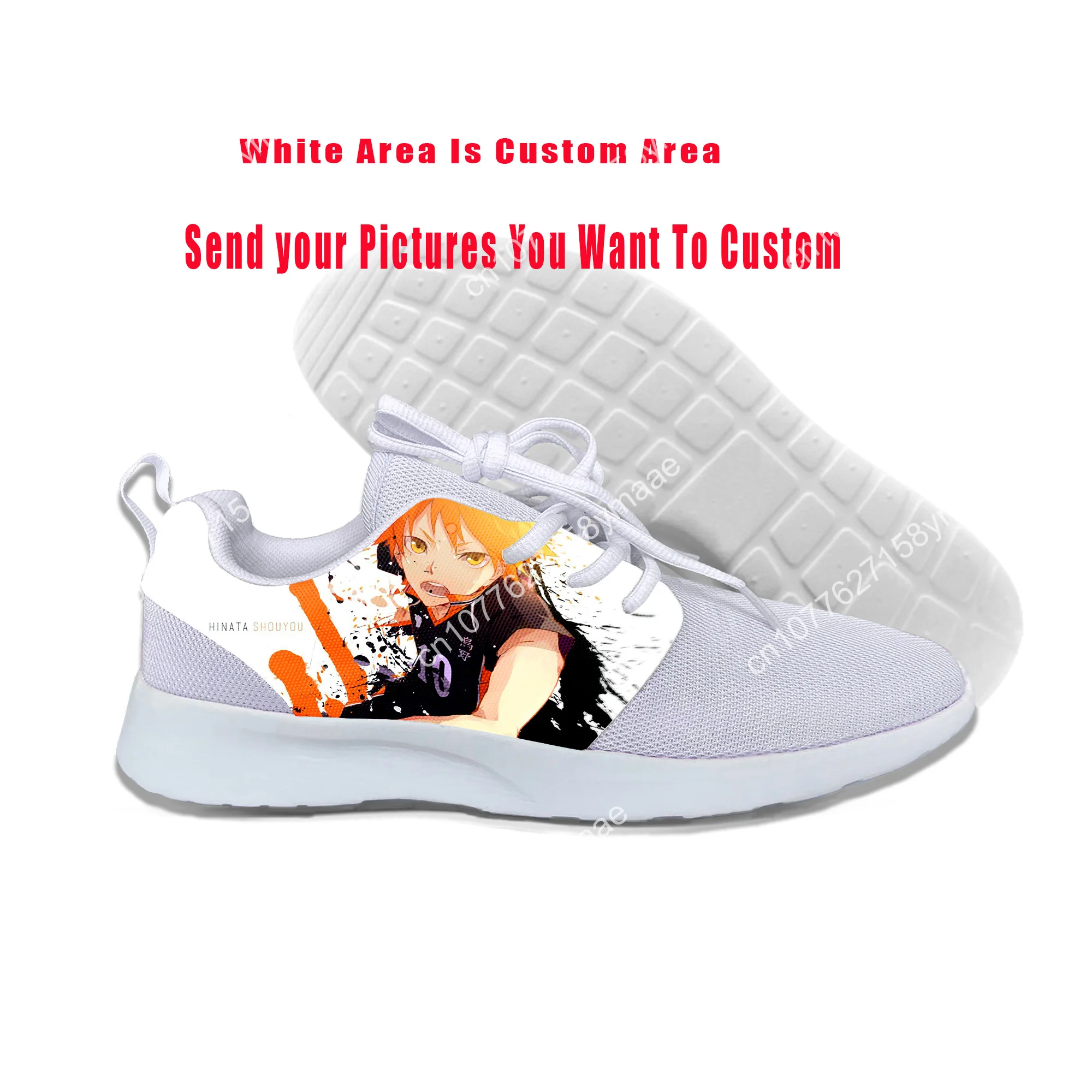 Hot Cool Fashion FunnyHigh Quality Sneakers Handiness Casual Shoes Men Women  Anime Haikyuu Volleyball Juvenile Classic Shoes