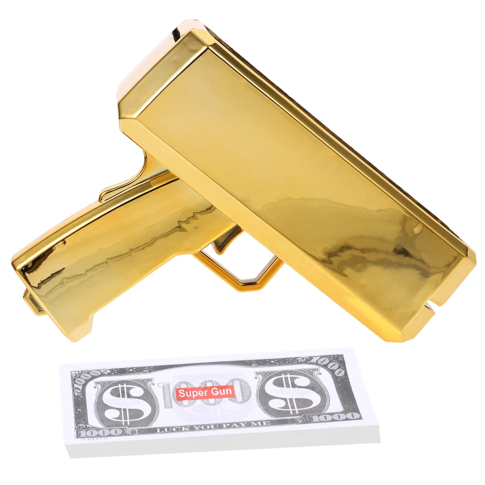 1 Set Handheld-Geld-Shooter für Hochzeit, Geburtstag, Spiel, Filme, Bachelor-Requisiten, Partyzubehör, Feier, Sprühgeldpistole – Detail 15