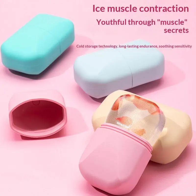 Portable Silicone Face Lifting Ice Roller