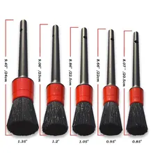 

5pcs Car Detailing Brush Auto Cleaning Car Cleaning Detailing Set Dashboard Air Outlet Clean Brush Tools Car Accessories