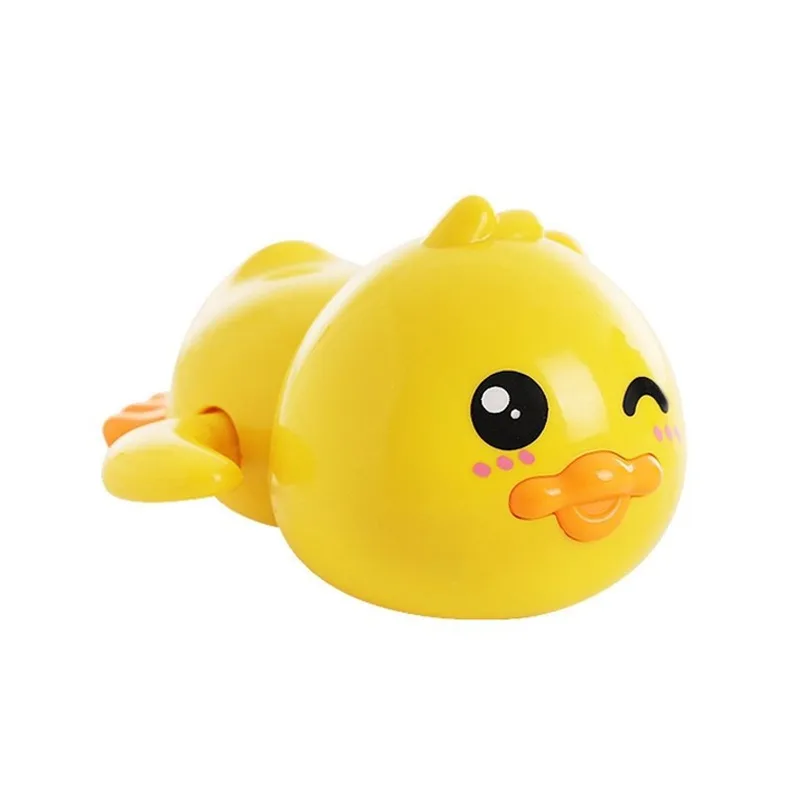 Summer Bathroom Baby Bathing Toy Duck Chain Children's Water Play Set Bathroom Baby Clocking Yellow Duck Infant Newborn 5