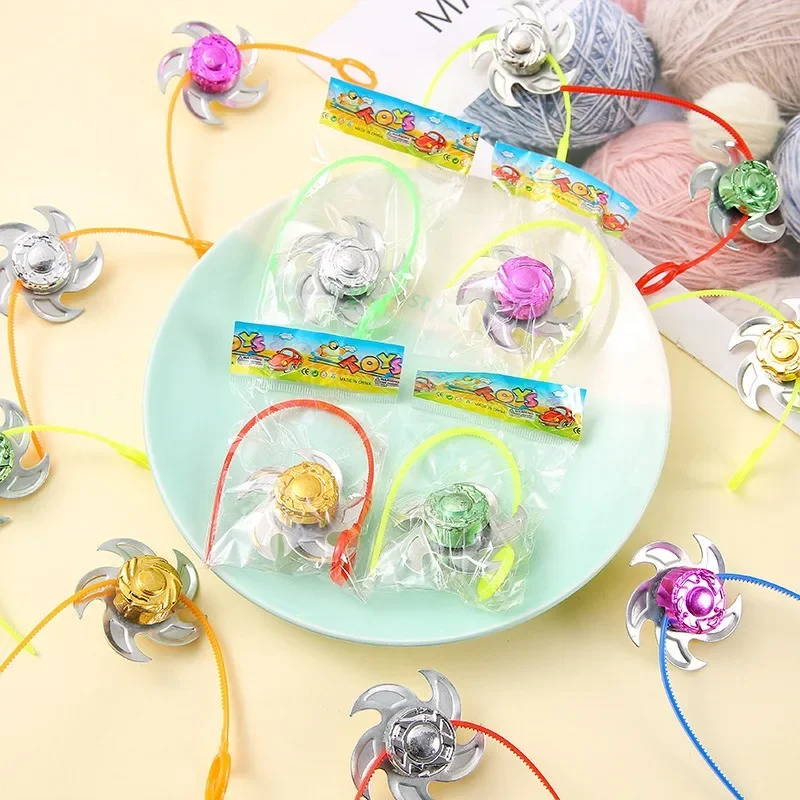 1cps Mini Pull Ruler Whirlwind Toys Funny Gyroscope Toy Creative Children's Small Toy Educational Kindergarten Prizes