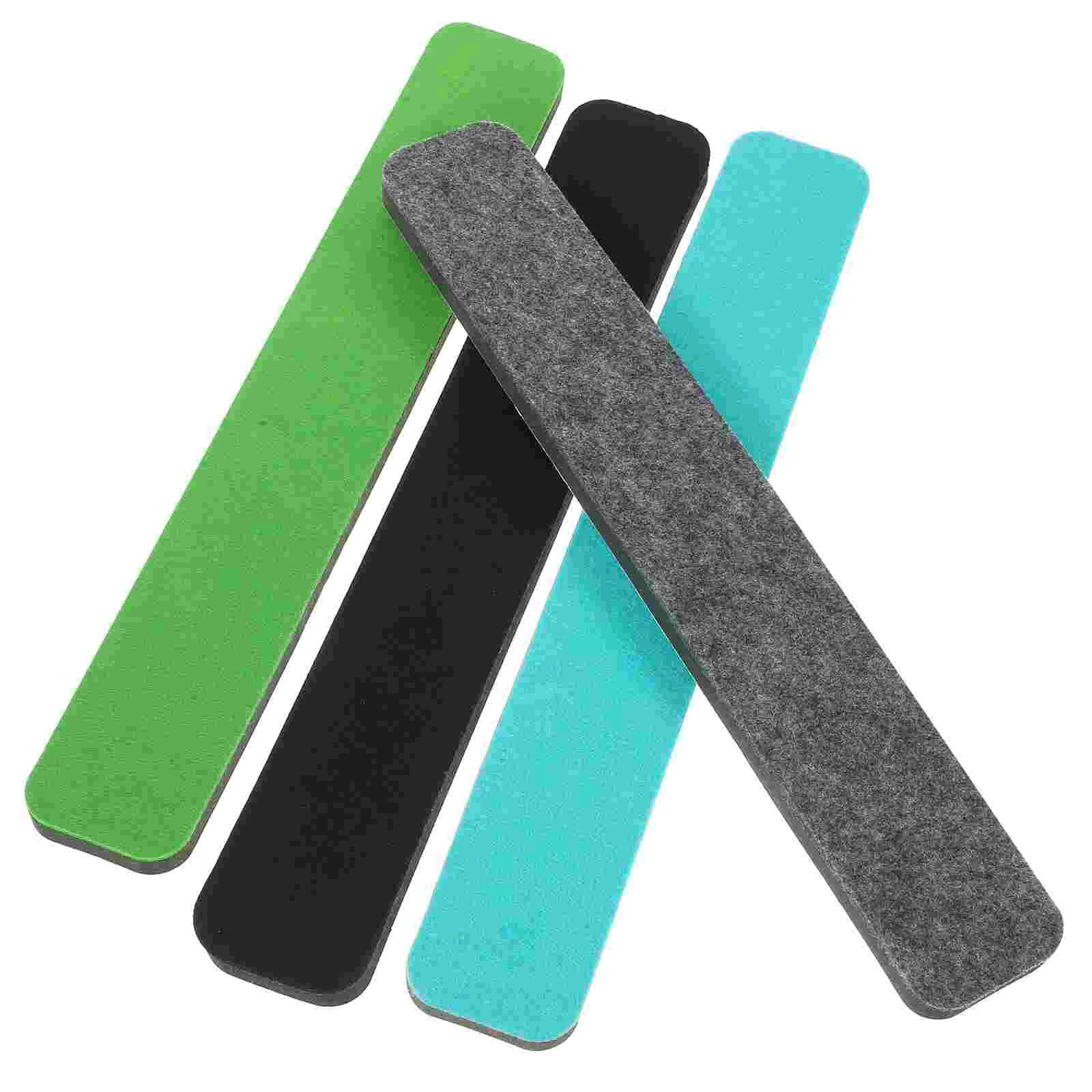 

4 Pcs Felt Bulletin Board Boards Wall Nordic Office Decor Walls Strip Polyester Home Accessories