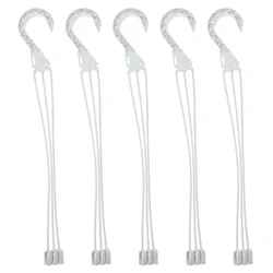 5 Pcs Absorb Water Succulent Flowerpot Hanging Basket Basin Water-absorbing Hook Planter Pots Bird Feeders Plastic Load
