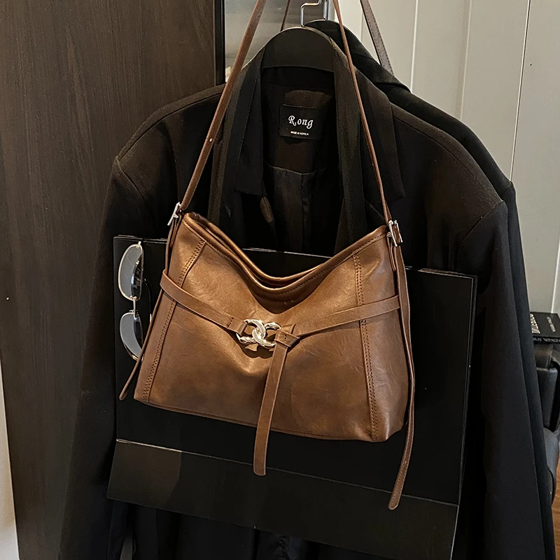 PU Leather Shoulder Bag Large Underarm Bag Fashion Tote Bags for Women Work Shopping Travel Daily