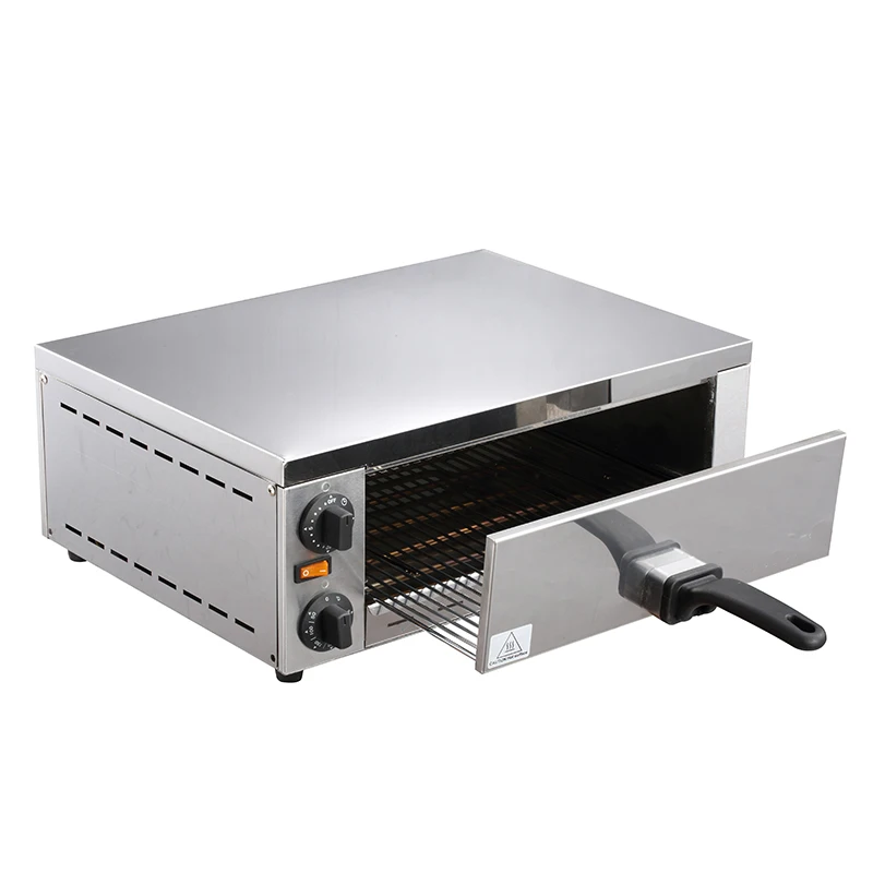 

Новая Толстая печь для пиццы из нержавеющей стали с независимой функцией контроля температуры, электрическая печь для выпечки тортов и хлеба