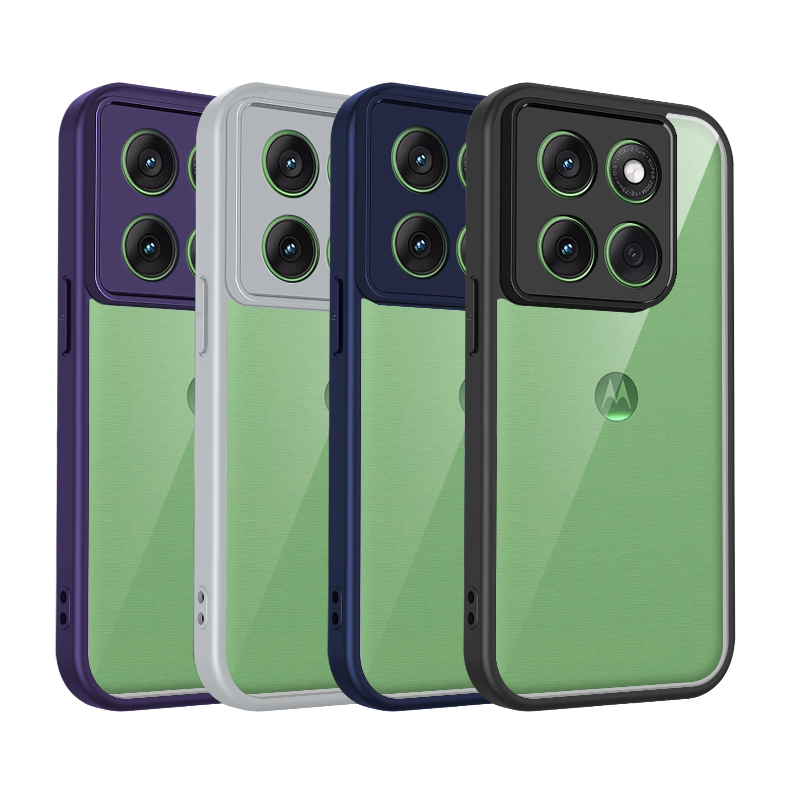 Luxury Transparent Shockproof Bumper Case Cover
