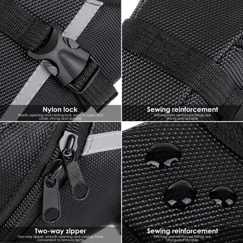 DOMEN Bicycle WaterProof Saddle Bag Bicycle Reflective