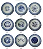 Chinese Style Blue and White Porcelain Ceramic Hanging Tray,Living Room Walls Light,Luxury Creative Decorations,Restaurant Ceram 4