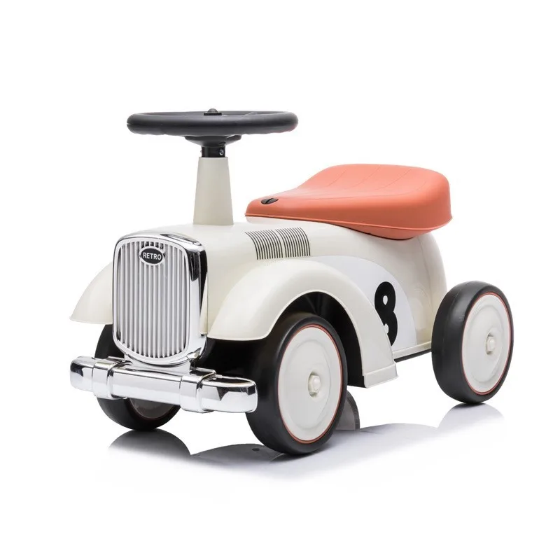 Children's Toddler Slide Outdoor Steering Wheel Limit Turning Anti-rollover Scooter Balance Car Early Education