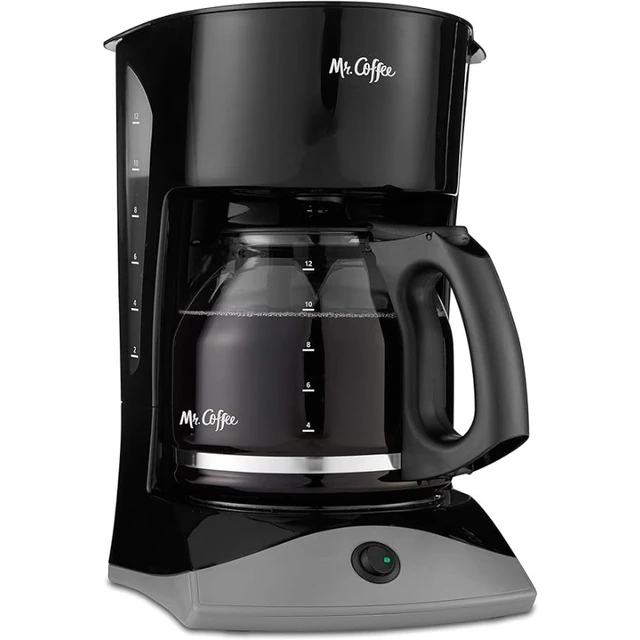 4 Cup Coffeemaker-Black w/Glass Carafe