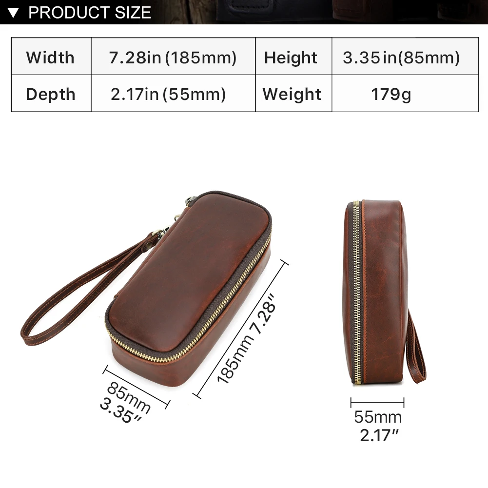 Genuine Leather Tobacco Smoking Pipe Bag for 2 pipes Portable Herb Smoke Pipe Case Smoking Accessories Kit Tools tobacco pipe tobacco smoking accessories herb smoking pipe