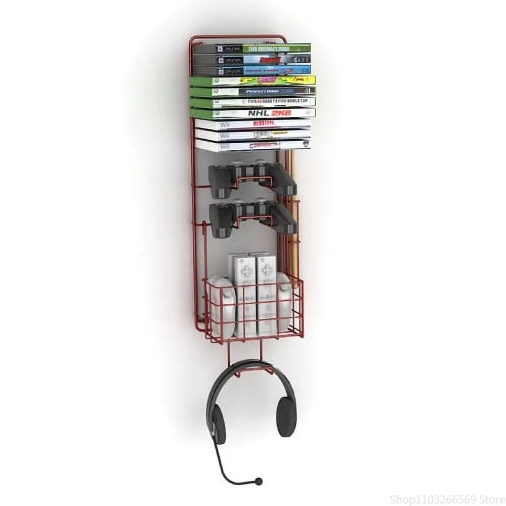 

Wall Mount Game Rack floating shelves for wall