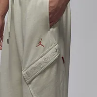 Nike Genuine JORDAN Pantalon long de sport en tricot brodé à jambe droite pour homme IQ3952-090 4