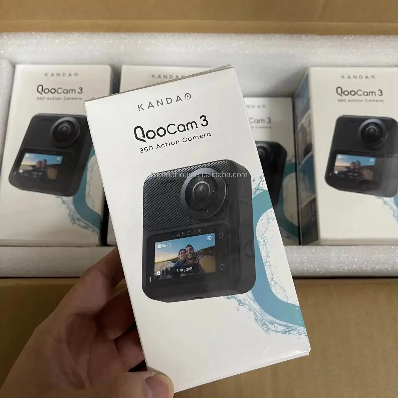 

Превосходная Спортивная камера ночного видения QooCam3 5,7 K IP68, водонепроницаемая панорамная Спортивная Экшн-камера, функция раннего сбора, запасы 100%