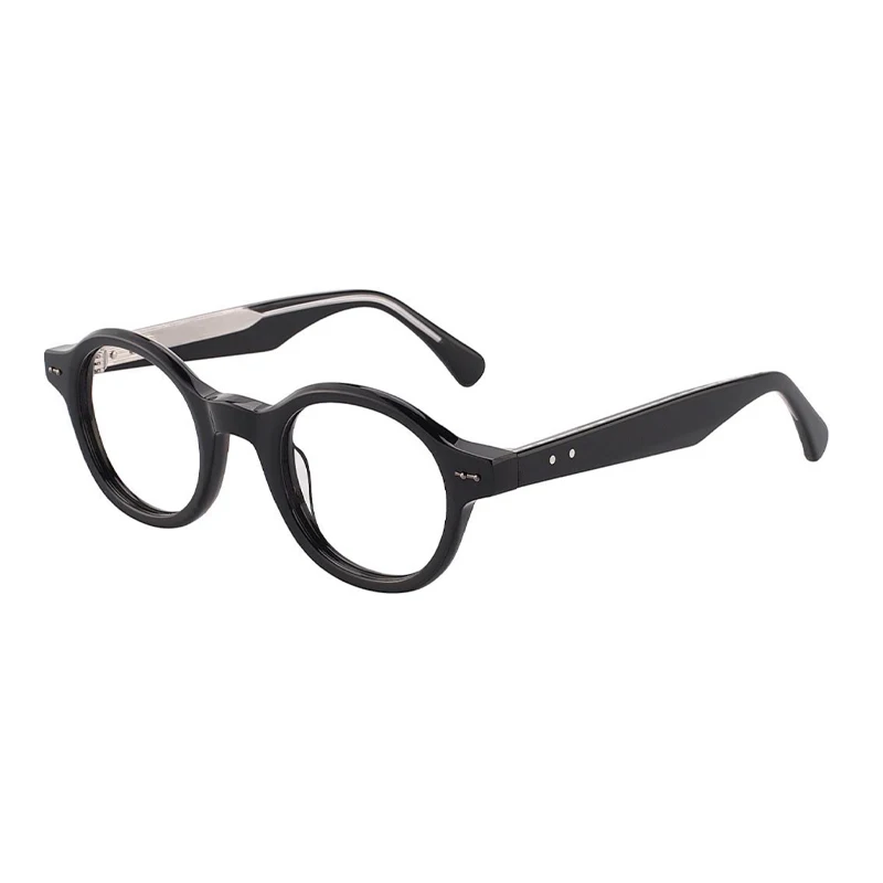 BLUEMOKY Retro Runde Brillen Kreis Progressive Brillen für Unsiex Anti Blue Ray Photochromic – Detail 3