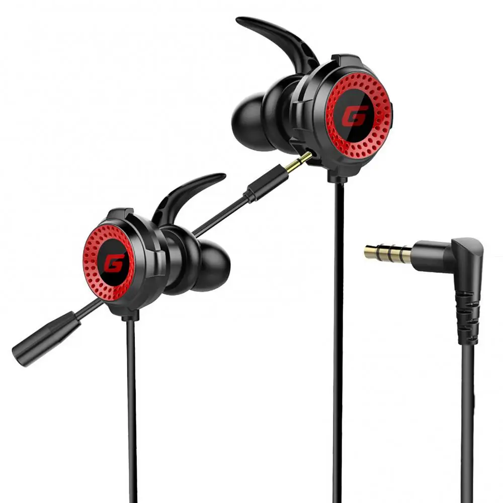 Magnetic Wired In-ear Gaming Headphones With Microphone For Pc_voghion.com