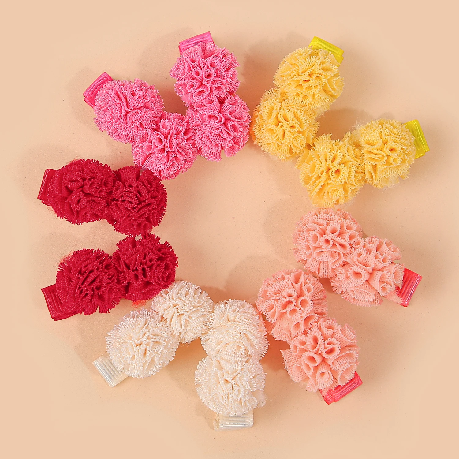 10/20 Stück süße Mini-Blumen-Haarspangen, Hortensie, Makrophylla, Blumen-Haarspangen, Clips, Kinder, Mädchen, Haarnadel für Schule, Haar-Accessoires – Detail 7