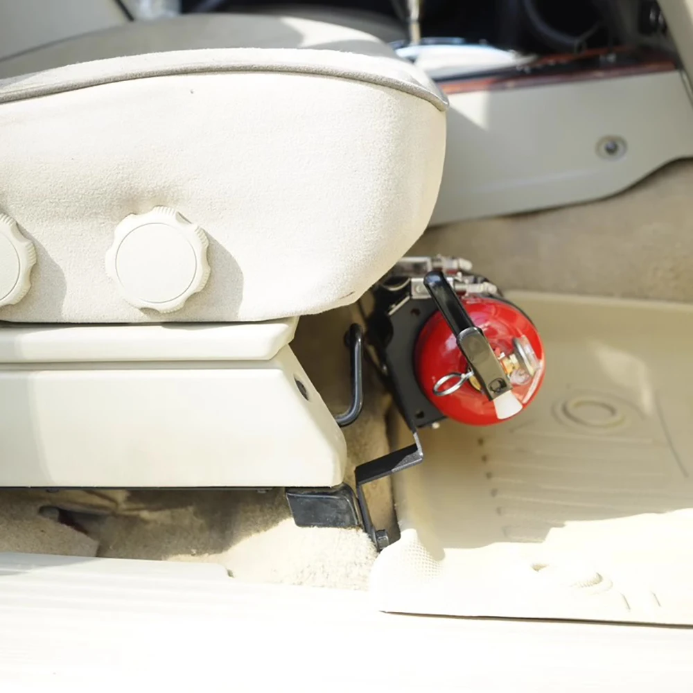 Fire Extinguisher Bracket Holder Seat Bottom Flame Arrester Storage Accessories For Nissan Patrol Y61 Annihilator