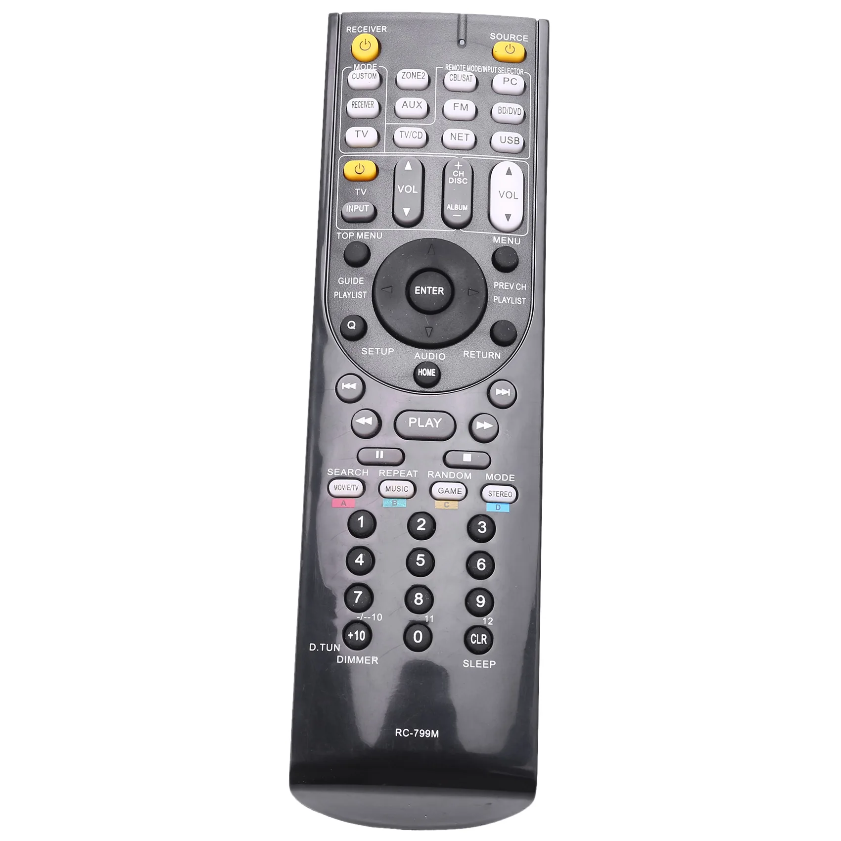 Telecomando Rc-799M Sostituzione Per Ricevitore Av Onkyo Tx-Nr616 Tx-Nr626