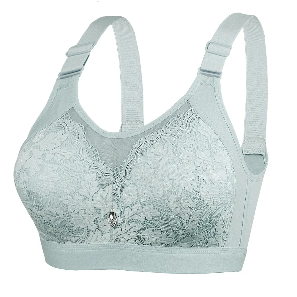 38-44 BC Sexy Soft Bra Women Seamless Large Size Wireless Bras for Women Lingerie Middle Aged Brassiere No Steel Ring Bralette 2