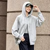 Semir Jacket Women Loose-Fit Plum Blossom Jacket Inserted Shoulder Sleeves Embroidery 2024 New Autumn Casual Hooded Jacket 5