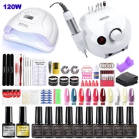 Manicure Set with LED Nail Dryer Nail Set Electric Nail Drill Kit Nail Gel Polish Kit Tools Set For Nail Art Beginner 1