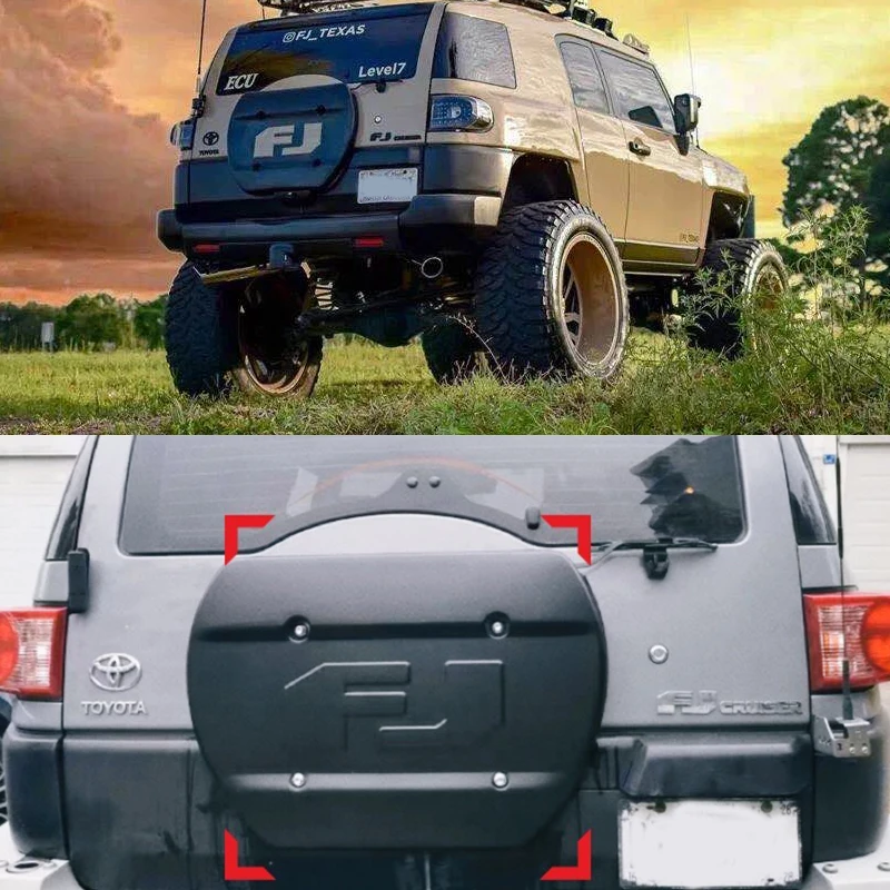 Spare Tire Plate For Toyota Fj Cruiser Modified Spare Tire Cover Spare