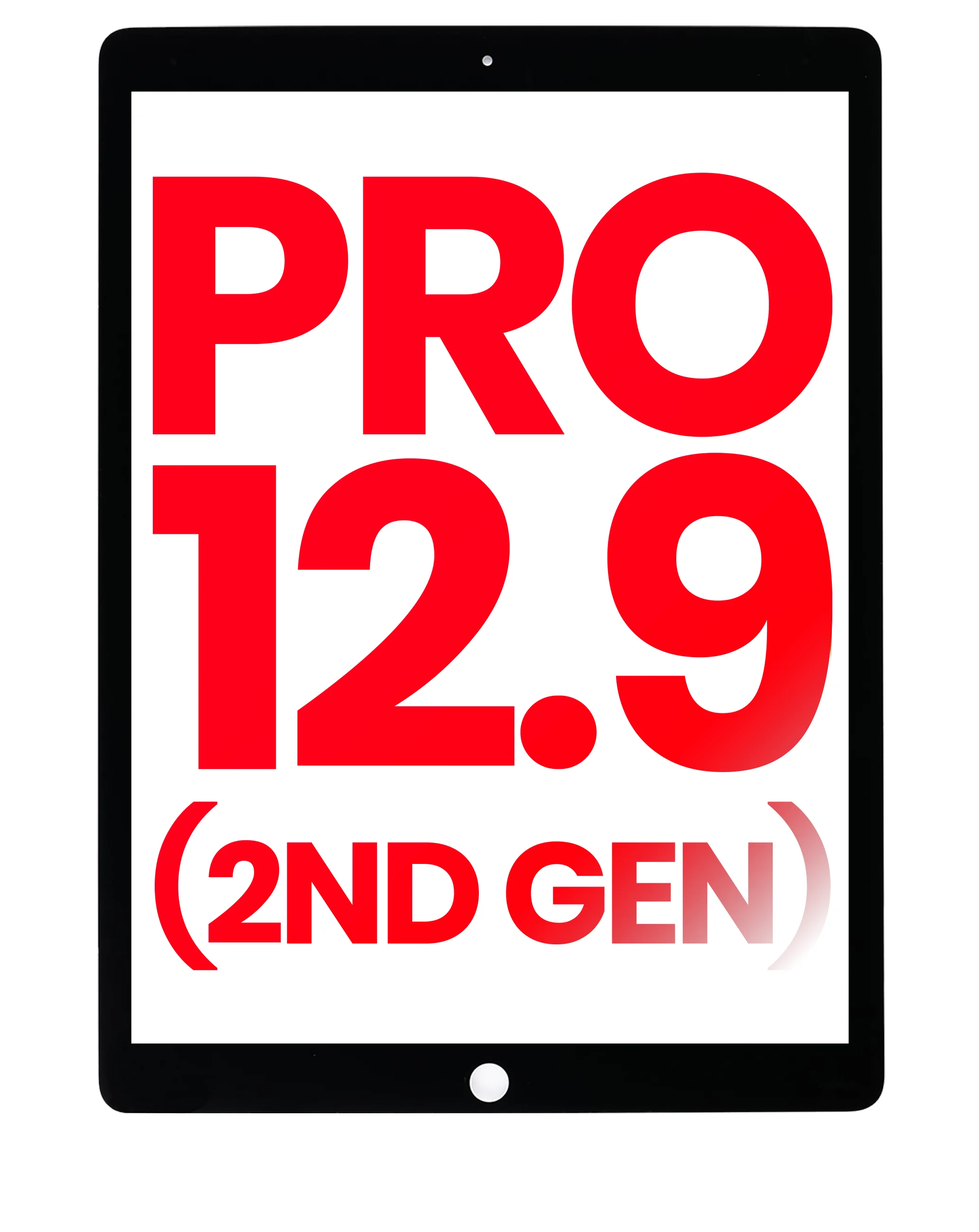 

Дигитайзер совместимый с iPad Pro 12,9 дюйма 2-го поколения (2017) (требуется разделение стекла) (Aftermarket Plus) (черный)