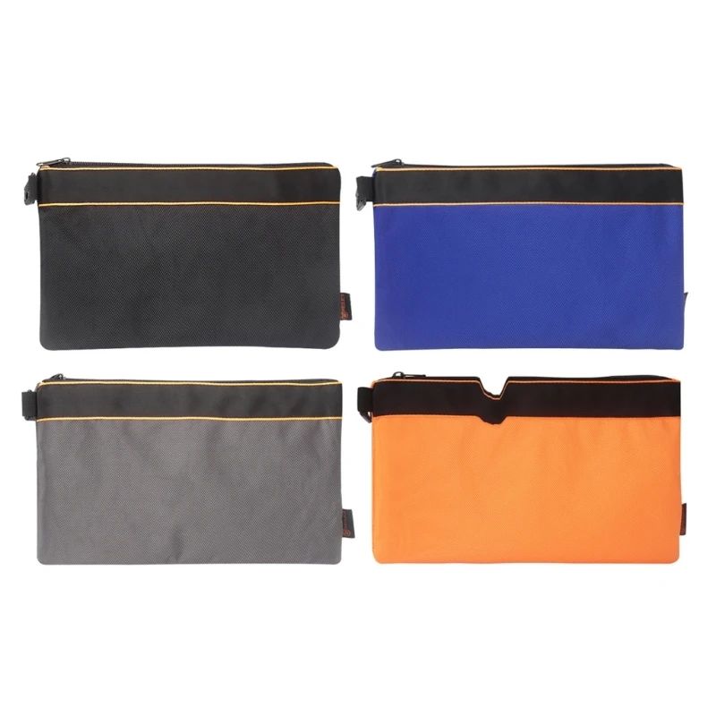 Tool Zipper Pouch Waterproof Electrician Tool Organizer Protable Small