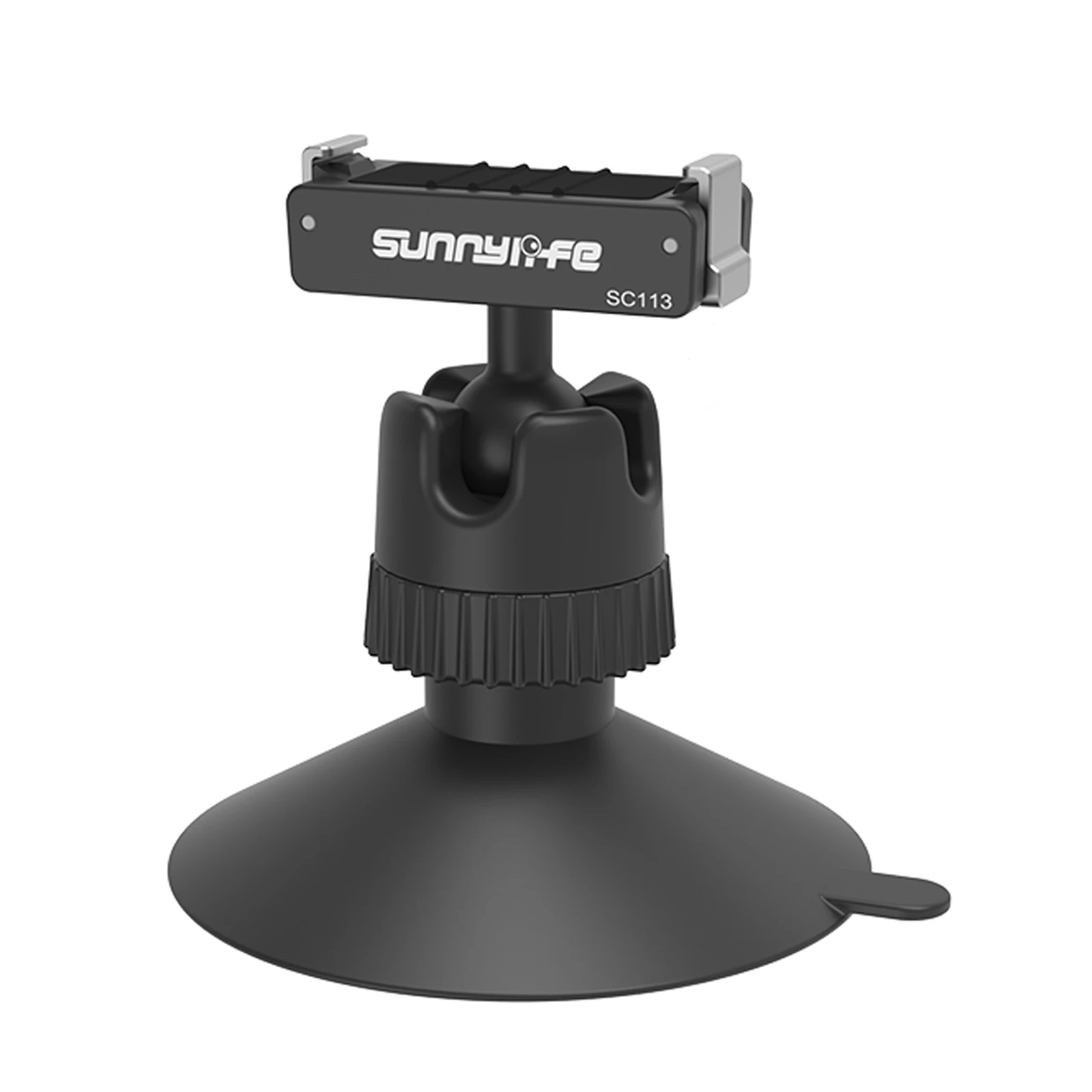 Bidirectional Attraction Magnetic Camera Mount 68mm Suction Base 360 Degree Rotatable Ball Head for DJI Osmo Nano/Action 6