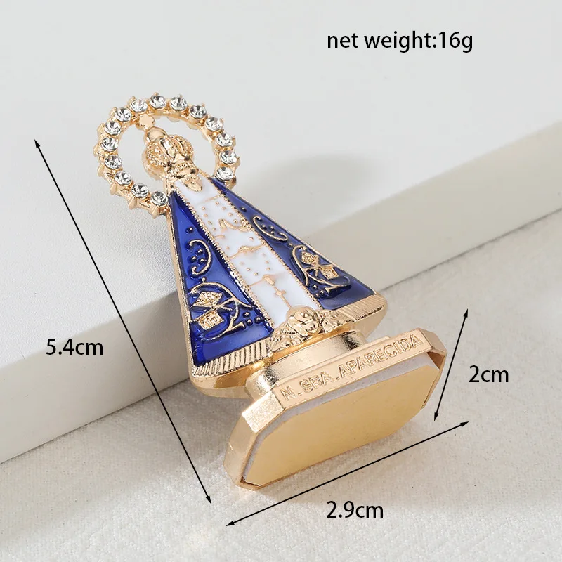 Zinc Alloy Cross Figurine 3