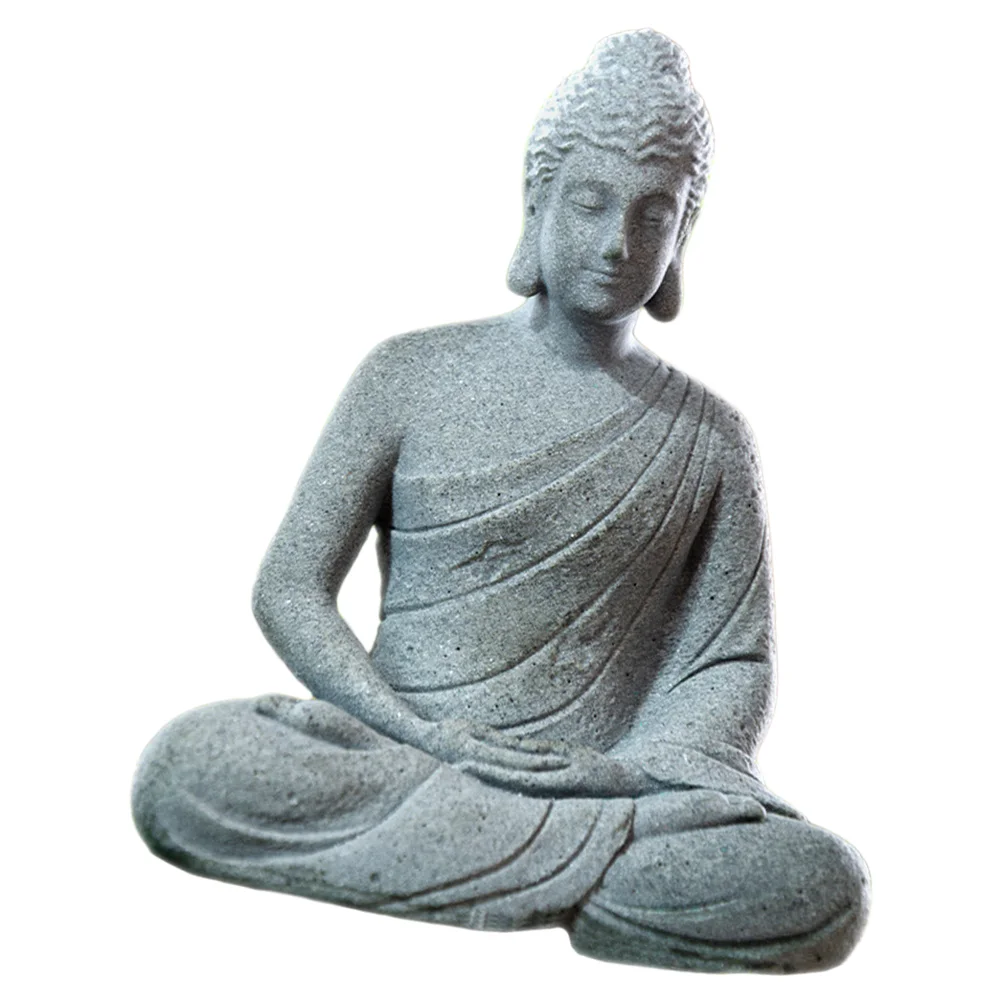 Fish Tank Ornaments Decorations Buddha Statue