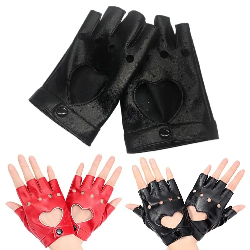 

Cosplay Party Gloves Women Men Dance Mittens Five Finger Gloves Cosplay Mittens Ladys Driving Dress PU Leather Gloves