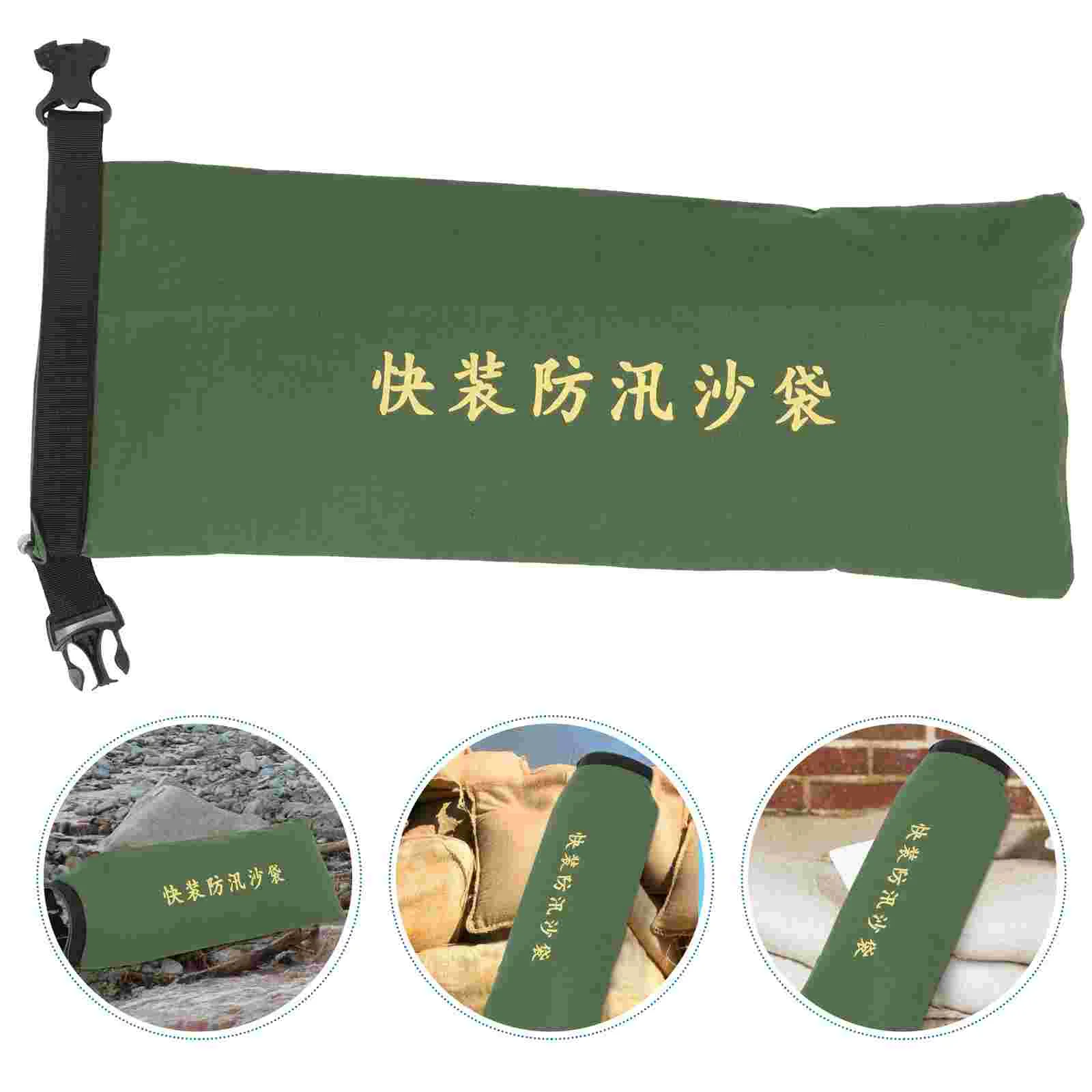Sand Bags Anti-flood Sandbags No Defence Barriers Water Retaining Strip for Doors Flooding Work