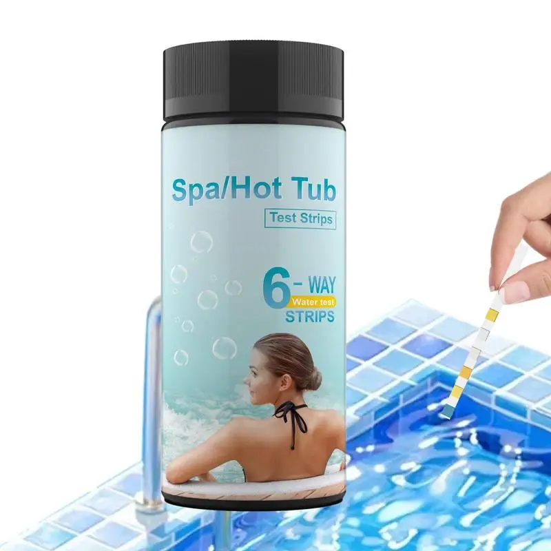 

Spa Test Strips 50 PCS Accurate Aquarium Testing Kit For Swimming Pool Pool Test Strips Quick Pool Testing Kit Swimming Pool